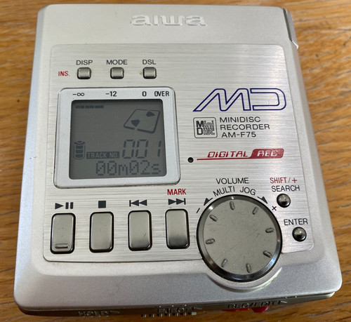 Aiwa f75 minidisc - aiwa,