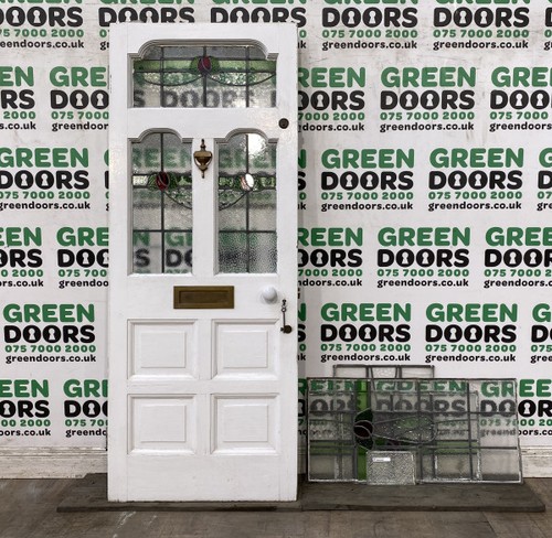 1930s leaded front door - 1930s,