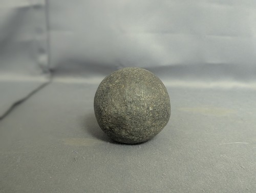 Antique cannon ball 5 lbs - antique,