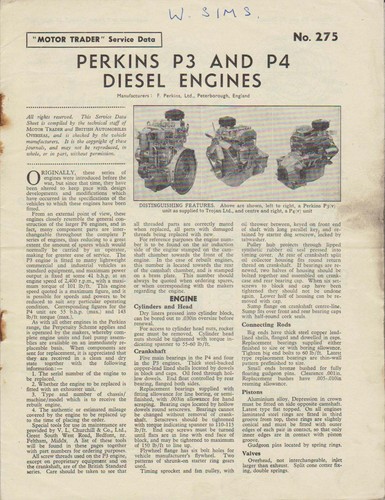 Perkins p4 diesel - perkins, &
