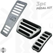 3pc Sports foot pedal+footrest upgrade kit for Range Rover L405 Vogue interior 