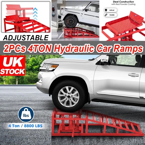 Ton hydraulic car ramps - 4,