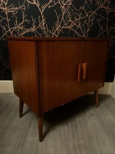 Vintage 2 Door Record Cabinet