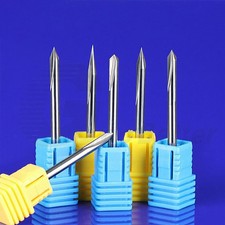 1/8" Shank Milling Cutter 2 Flute Straight V Bit 20-90 Degree CNC Engraving Bit