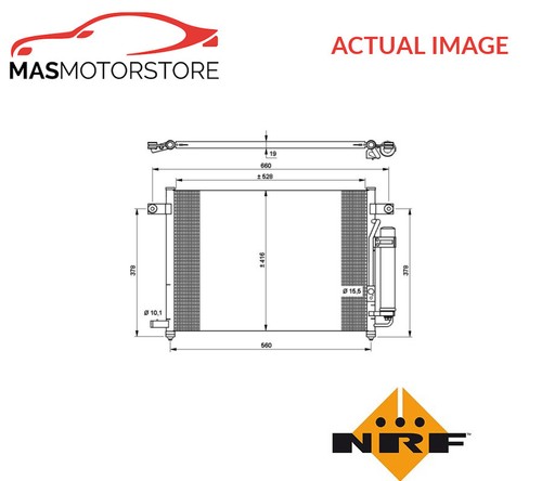 Air con condenser nrf - air,