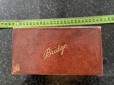 VINTAGE LOCKABLE BRIDGE BOX -