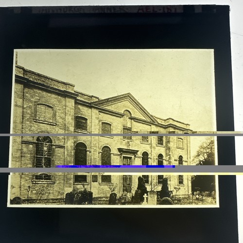 Antique magic lantern slide - magic,