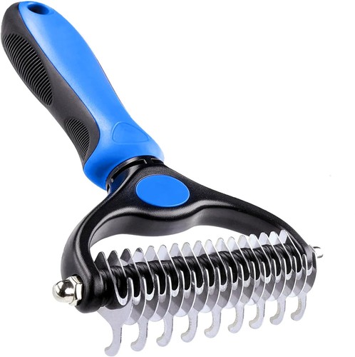 Deshedding brush double sided - deshedding, brush-