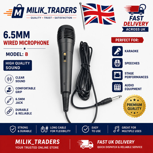 Wired vocal mic - vocal, integrated