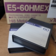 x2 professional Sony Hi8 video8 METAL-E PRO cassettes E5-60HMEX tapes NEW