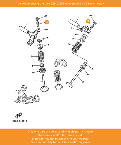 Yamaha screw valve adjusting - screw,,