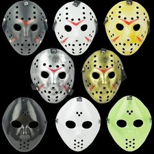 Halloween Mask Old Jason Voorhees, Friday The 13th Horror Movie Hockey Masks