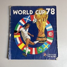 Panini World Cup 78 1978 Official Football Sticker Album - 100% Complete (C3)