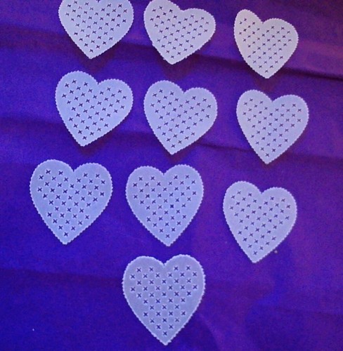 Pergamano hearts - 50,