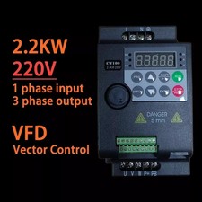 2.2KW 12A 220V AC Motor Drive