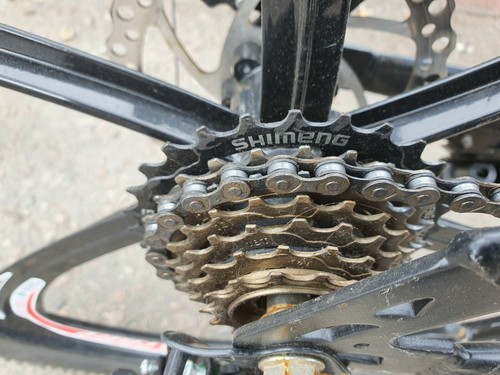 Mens folding mountain bike