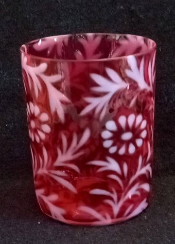 Antique northwood red daisy - antique,