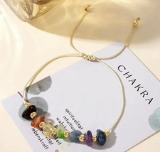 7 Chakra Bracelet Adjustable