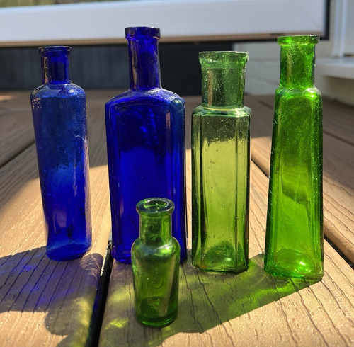 Vintage glass apothecary - 5,