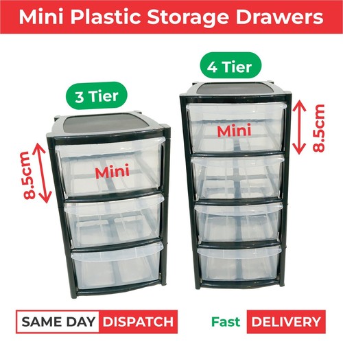 Tier mini plastic storage - 3/4,