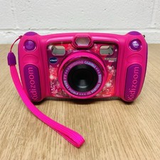 Vtech Kidizoom Children's Camera 5 Mega Pixels 4x Zoom Pink Strap Tested Working
