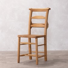 SOLID OAK CHAPEL CHAIR