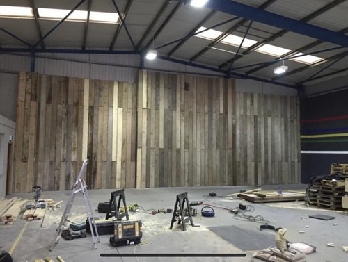 Used scaffold boards - boards, upcycle