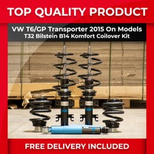 FITS VW T6 6.1 T32 BILSTEIN B14 KOMFORT ADJUSTABLE COILOVERS LOWERING SUSPENSION