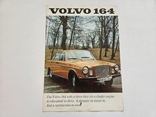 VOLVO 164 SALES BROCHURE 1969 1970