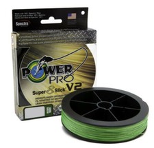 Power Pro Super8Slick V2 Aqua Green Braided Line EBT Coated 8-Carrier Superline