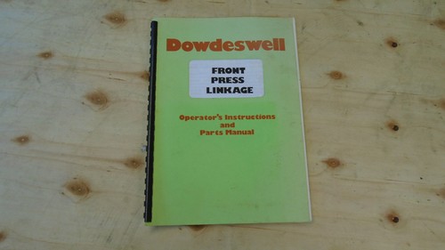 Dowdeswell plough front - dowdeswell, press