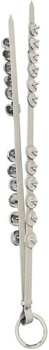 Steel inch silver chimta - silver,