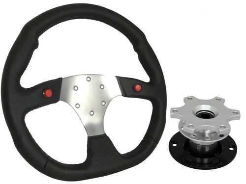 Chrome steering wheel - steering,