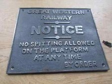 12" GWR RAILWAY PLATFORM