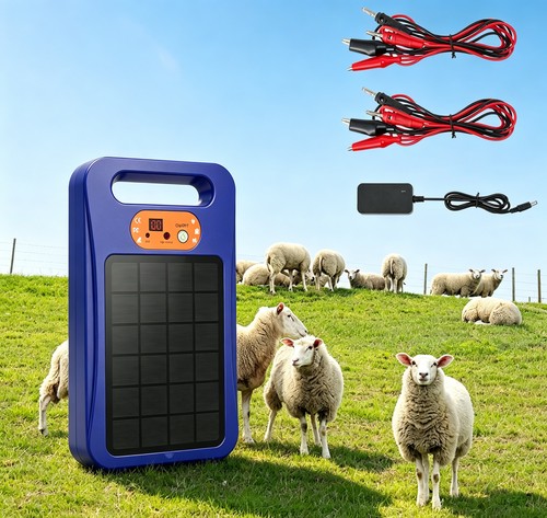 Solar electric fence energiser - solar,