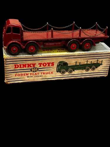 Dinky foden flat truck with - flat,