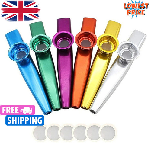 Metal kazoo with - metal,