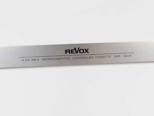 Revox b710 mkii trim - trim, flap