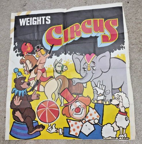 Vintage 1970s weight circus - 1970s, weight's