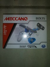 MECCANO BOLTS PLANE HELICOPTER SPINMASTER NEW 27 PARTS TOOLS INCLUDED 2020