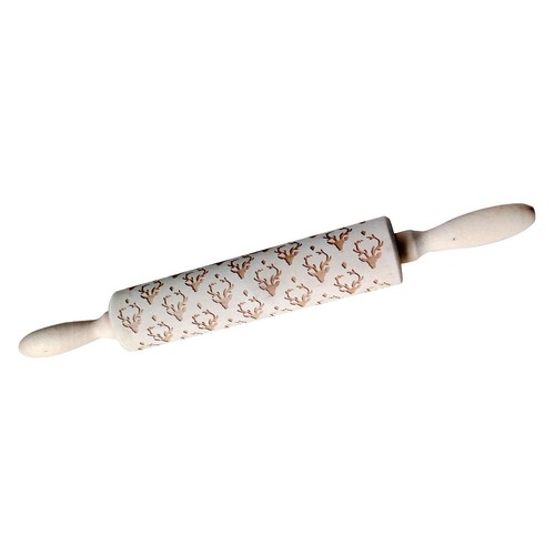 Wooden rolling pin with - rolling,