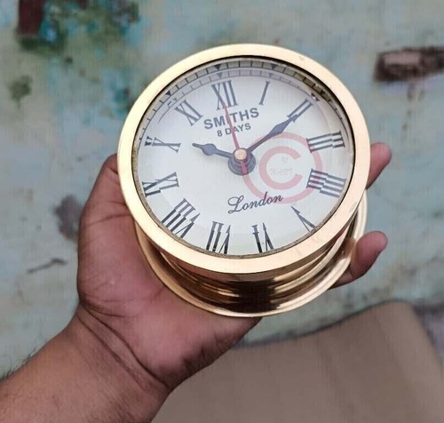 Brass vintage ship - brass,