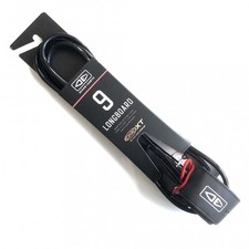 Ocean Earth One XT Longboard Surfboard Leash 9ft Ankle - Black NEW onext