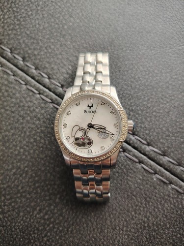 Ladies bulova open heart - ladies,