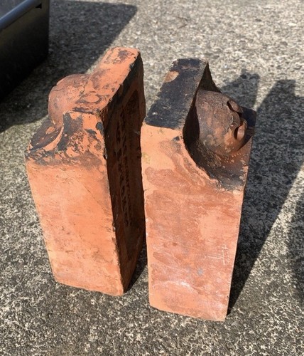 Decorative vintage brick - vintage, x2