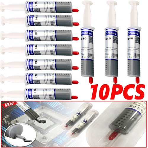 10pcs silicone thermal - 10pcs, paste