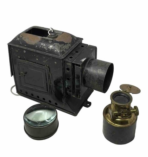 Antique optimus magic lantern - antique,