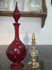 Vintage Cranberry Glass