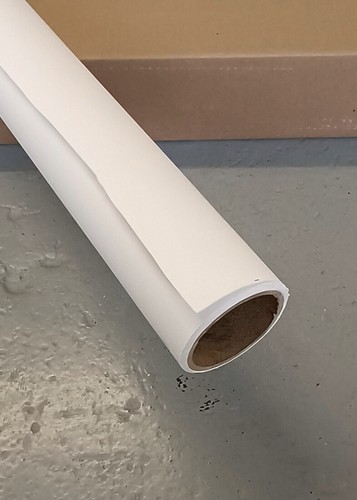 90cm wide arctic - white, paper