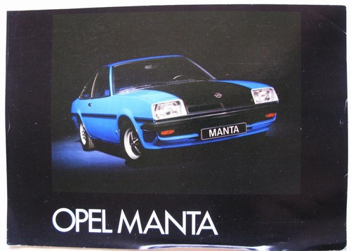 Opel manta car sales - opel,